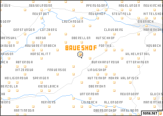 map of Baueshof