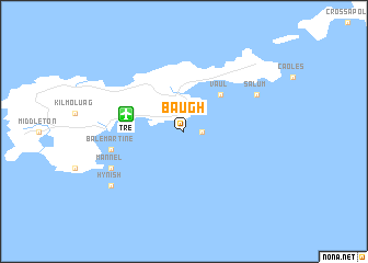 map of Baugh