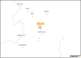 map of Bauh