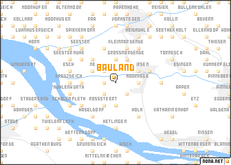 map of Bauland