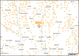 map of Bauli