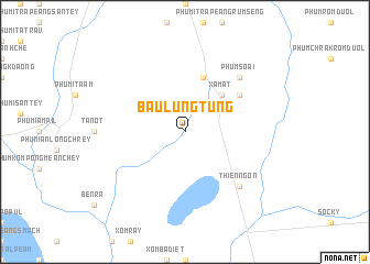 map of Bàu Lùng Tung