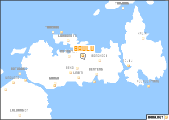 map of Baulu