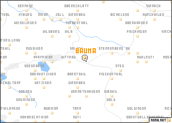 map of Bauma