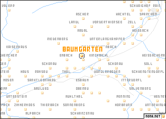 map of Baumgarten