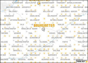 map of Baumgarten