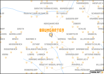 map of Baumgarten