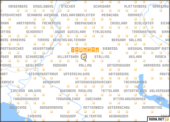 map of Baumham