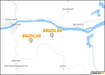 map of Baunilha
