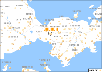 map of Baunoh