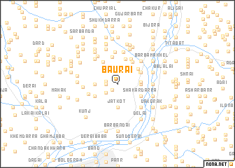 map of Baurai