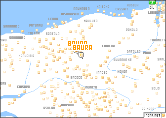 map of Baura