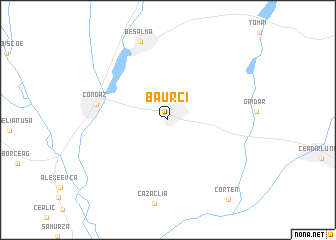 map of Baurci