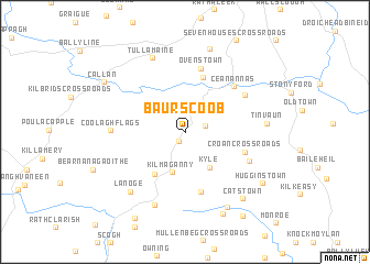 map of Baurscoob