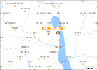 map of Baushe