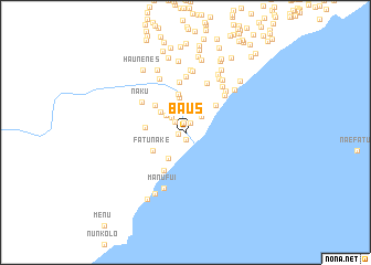 map of Baus