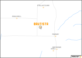 map of Bautista