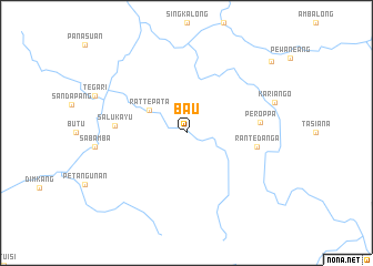 map of Bau