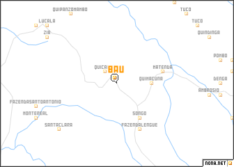 map of Bau