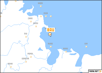 map of Bau