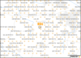 map of Bau