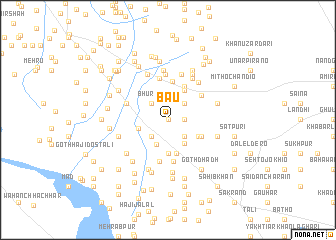 map of Bāu