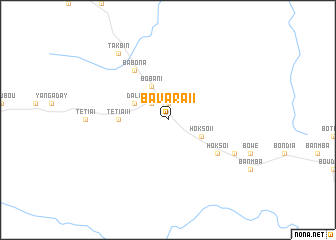 map of Bavara II