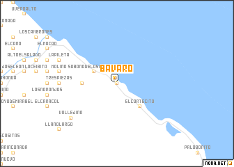 map of Bávaro