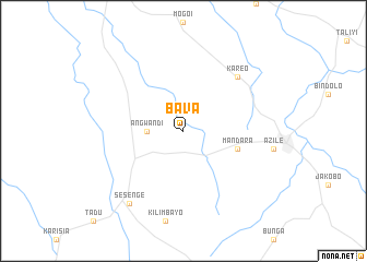 map of Bava