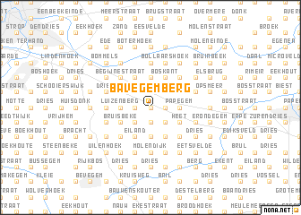 map of Bavegemberg