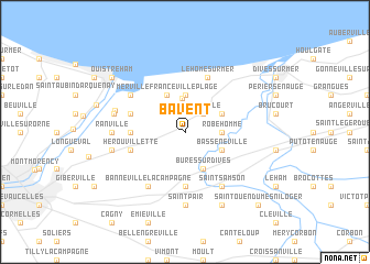 map of Bavent