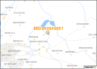 map of Baviaanspoort