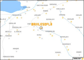 map of Bāvīl-e Soflá