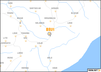 map of Bavi