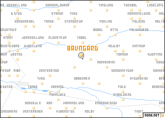 map of Bavngård