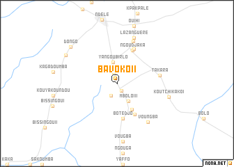 map of Bavoko II