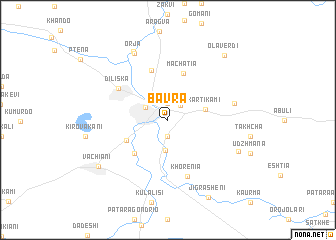 map of Bavra