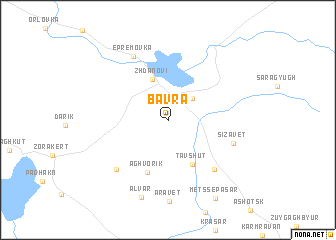 map of Bavra
