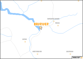 map of Bāv River