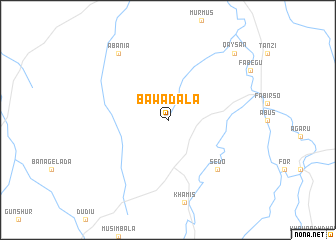 map of Bawadala
