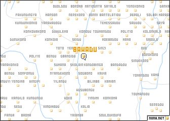 map of Bawadu