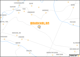 map of Bāwakhalān