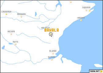 map of Bawala