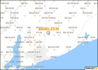 map of Bawaleshi