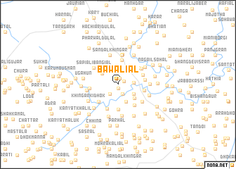 map of Bāwaliāl