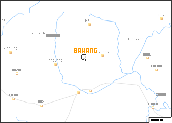 map of Bawang
