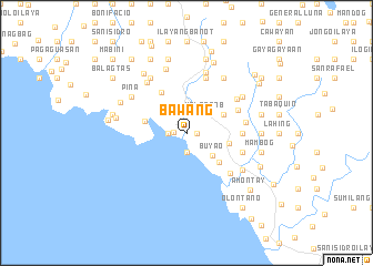 map of Bawang