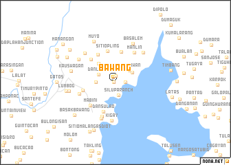 map of Bawang
