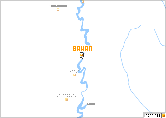 map of Bawan