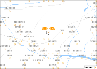 map of Baware